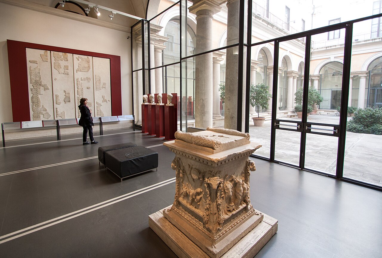 Salle du rez-de-chaussée du palais Massimo, Musée national romain