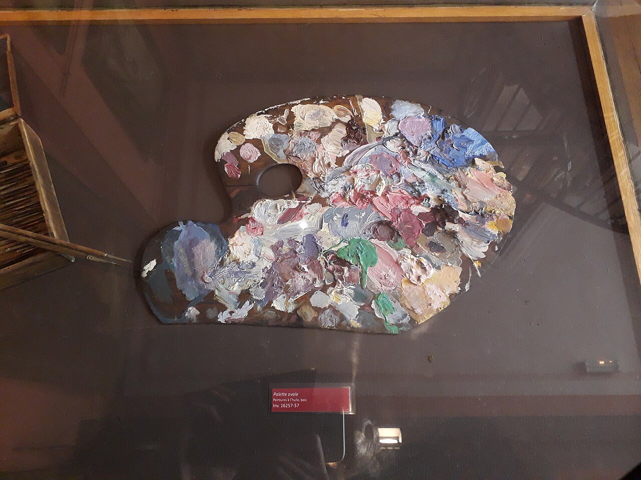 Het palet van de schilder