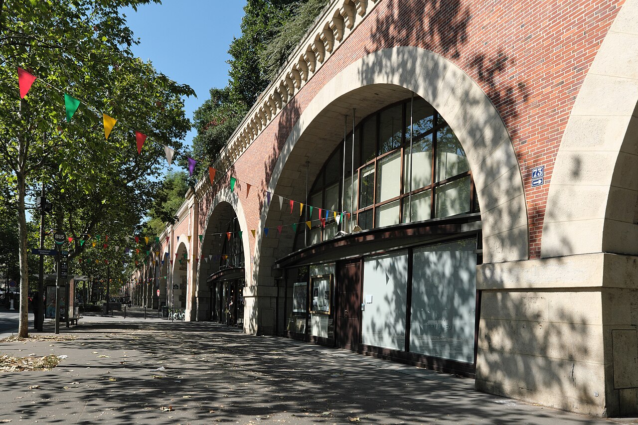 Le Viaduc des Arts, avenue Daumesnil