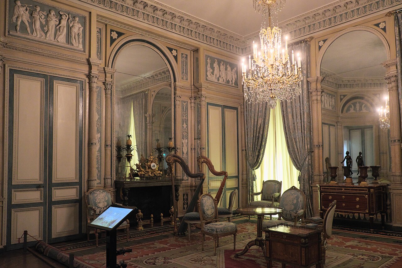 De salon van het Hôtel de Serres