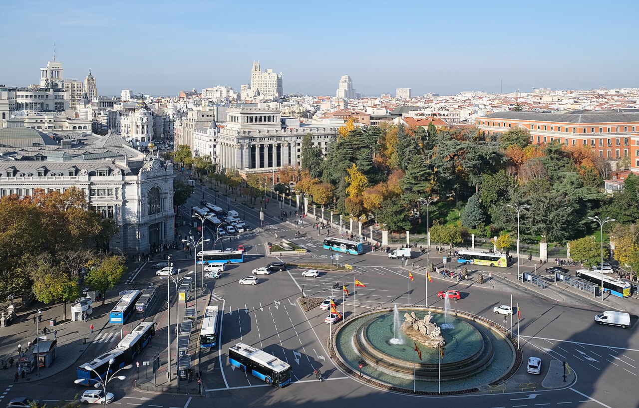 Palais de Cibeles Madrid : mirador, CentroCentro et fontaine de Cibeles