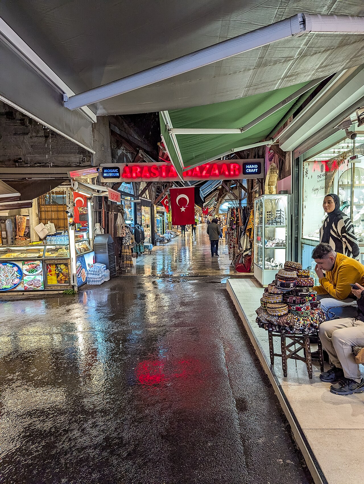 Arasta Bazar : le marché couvert derrière la Mosquée Bleue