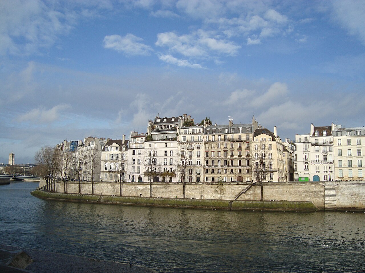 Le quai d'Orléans