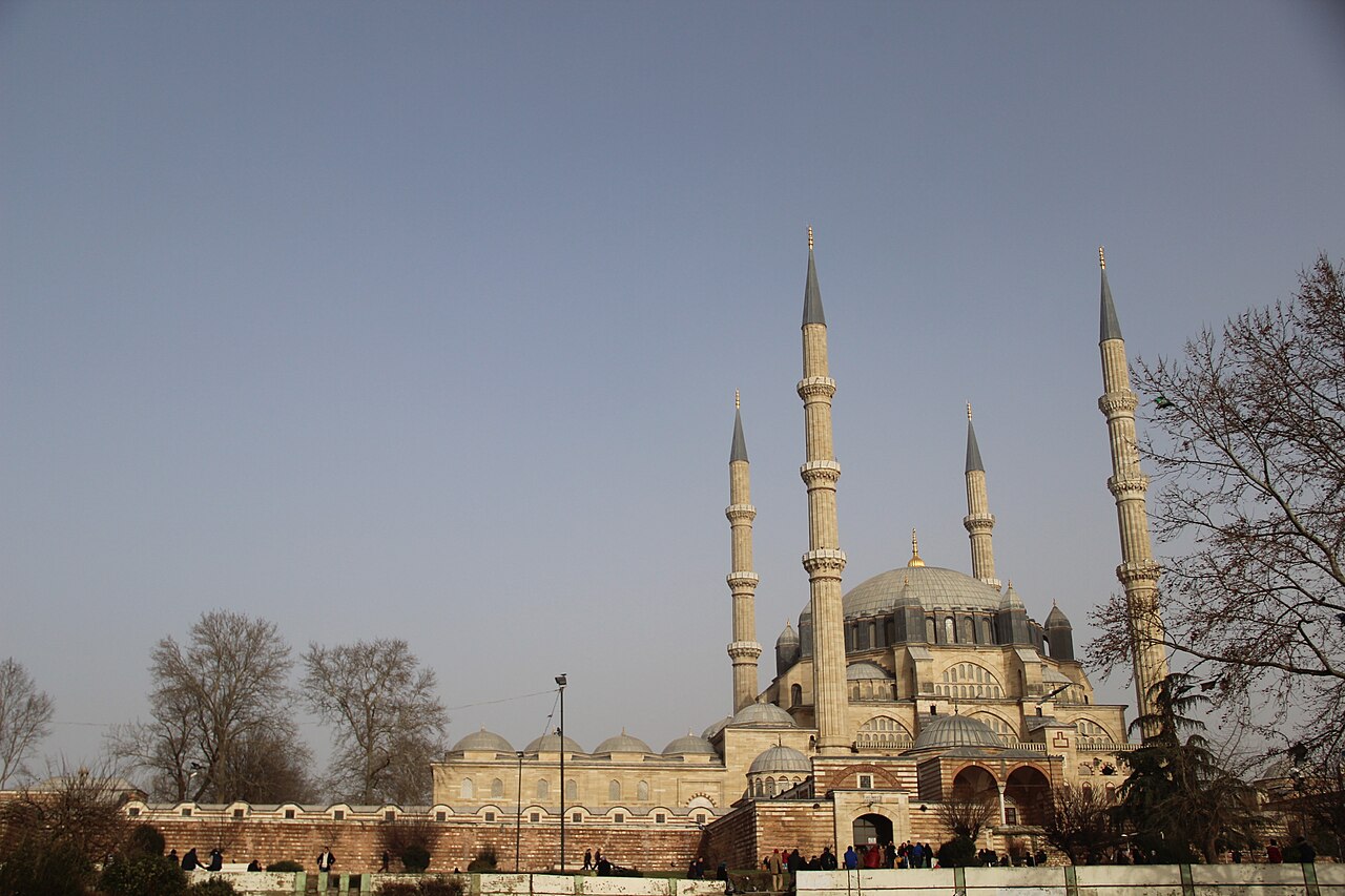 The Selimiye courtyard and madrasa