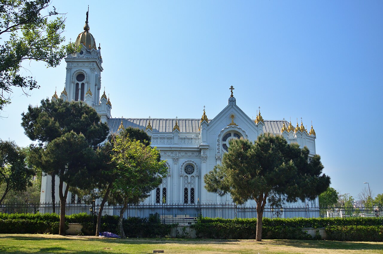 The Bulgarian St Stephen Church, on the Golden Horn