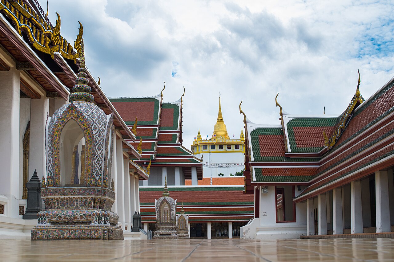 Wat Saket et le Mont d'Or : les 344 marches et la vue sur Bangkok