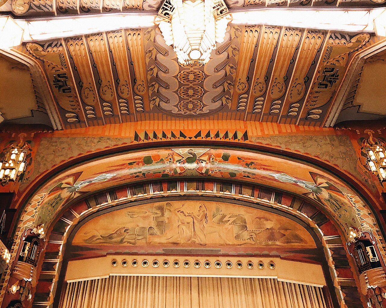 The main auditorium
