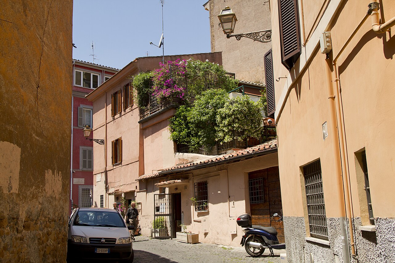 Le vicolo del Cedro, une ruelle du Trastevere