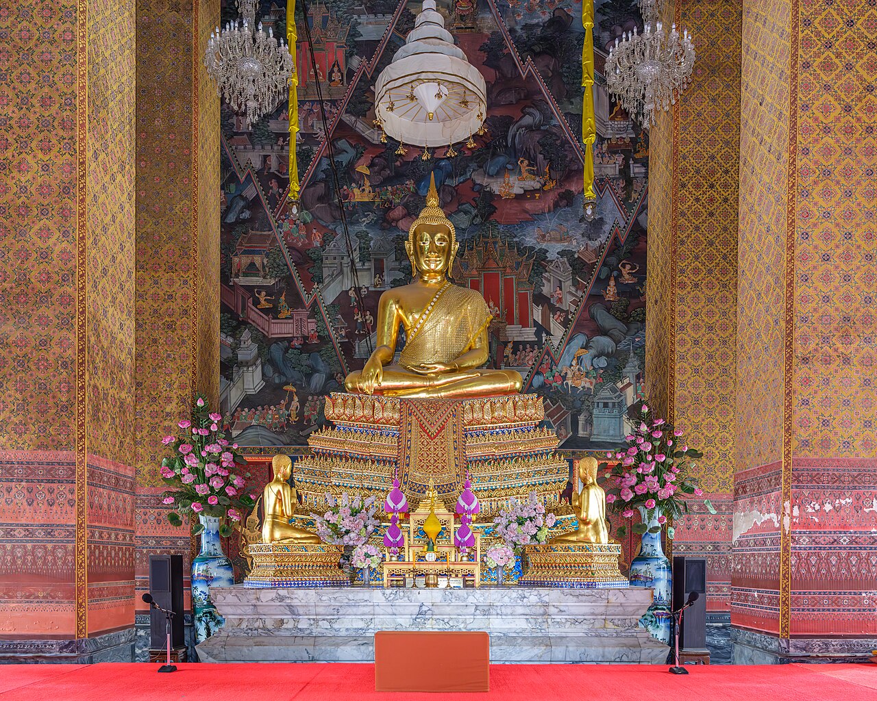 Wat Kalayanamit: the giant seated Buddha of Thonburi